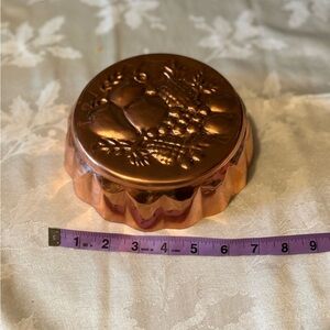 Vintage Copper Mold for Home Kitchen